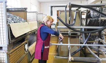 Produzione Angerer: premontaggio